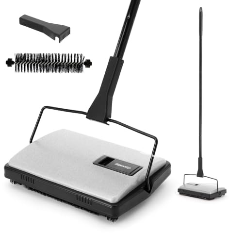 CLEANHOME Spazzatrice per tappeti, argento