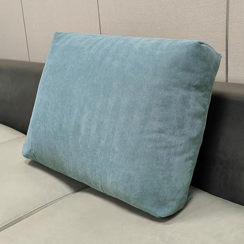Premium korsryggskudde för soffa och säng - avtagbart överdrag, ryggkudde för sänggavel och vägg, tillgänglig i 60/70/80/90 cm (A4 90 x 50 x 10 cm) - komfort och stil