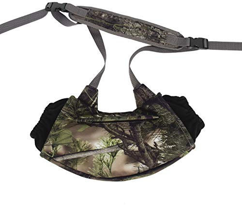 UNISTRENGH Fleece Hand Muff Pak Warmer Outdoor Camouflage Thinsulate Insulation Hand Warmer Muff Fits for Hunting Fly Fishing,Hiking Camping (Green Camouflage)