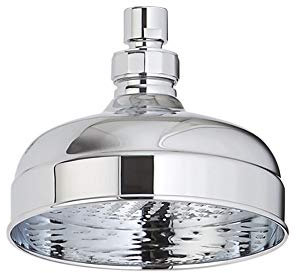 Milano Elizabeth Traditional 155mm Round Rainfall Shower Head - Chrome