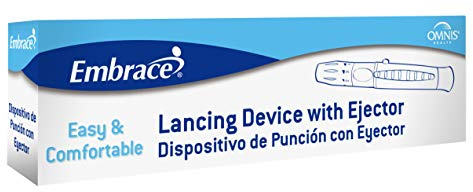 Embrace Lancing Device with Ejector