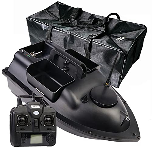 CGLYYDS Bateau amorceur Détecteur De Poisson Bateau Rc Leurre De Pêche, Bateau D'appât De Croisière GPS À Distance avec Batterie 12000 Mah, Peut Tirer 2 kg d'appât Convient aux pêcheurs