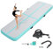 KIKILIVE 20CM Hoch Gymnastikmatte Tumbling Matte, 3M Aufblasbar Gymnastik Track Matte Air Turnmatte mit Luftpumpe Aufblasbare Sportmatte für Fitness/Outdoor/Yoga/Training usw