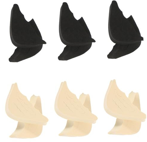 Healeved 24pairs Adjustable Reusable Shoe Toe Inserts Comfortable Filler Plugs for Sneakers High Heels Flats Material for Loose Shoes Improved Fit