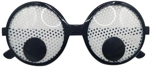 Lustige Brillen Wackelaugen Brille, Googly Eyes-Brille, Schüttelnde Googly-Eyes-Brille, Schüttelt Augen Brille, Kulleraugen Brille Für Foto Requisiten, Die Partei Cosplay Und Erwachsene Kinder P