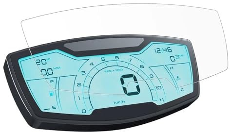 ECVHIPKLG Motorcycle Dashboard Protezione dello Schermo per Piaggio per Medley 125 150 Medley125 2020-2023 Moto Cruscotto Protezione dello Schermo HD Pellicola Protettiva Anti-graffio(2pcs)