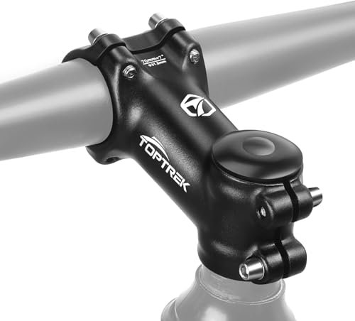 toptrek Fahrradlenker Vorbau, Lenkererhöhung Fahrrad 31.8mm*35mm/45mm/60mm/70mm, Fahrrad Vorbau Aluminium +7°, Lenkervorbau Wasserdicht und Rostfrei, Vorbau Lenkererhöhung für Rennrad, MTB, BMX