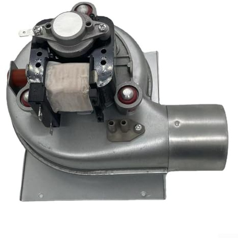 Zilimontt Conjunto de ventilador de ventilación de 35 W, motor de horno de calefacción para colgar en la pared, equipo de ventilación de caldera, ventilador de caracol, ventilador de chimenea