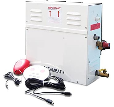 Máquina de Sauna de 3KW y 4,5 k, generador de vapor, máquina de sala de vapor for el hogar, horno de flujo húmedo, equipo de Sauna comercial, controlador Digital Eficiencia y precisión(3kw)