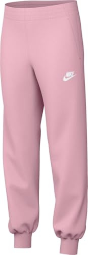 Nike Sportswear Club Fleece Pantalones a Medida con Cintura Alta para Niños Mayores (Niñas) FD2921