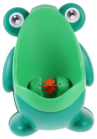 Hohopeti Junge Mädchen Urinal Frosch-design Wandmontage Jungen Trainingstöpfchen Mit Drehbarem Windrad Platzsparend Leicht Zu Reinigen Für Selbstständiges Urinieren Spaßiges Hygiene-trainin