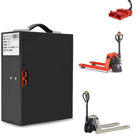 JCCHT Batería de Litio para montacargas eléctrico de 48 V, 10,4 Ah, 15,6 Ah y 18 Ah, Ideal para Carga y Descarga de Camiones y almacenes logísticos.,48v15.6ah