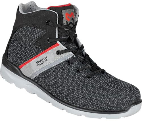 WÜRTH MODYF Sicherheitsstiefel S3 Cetus schwarz grau - Größe 46