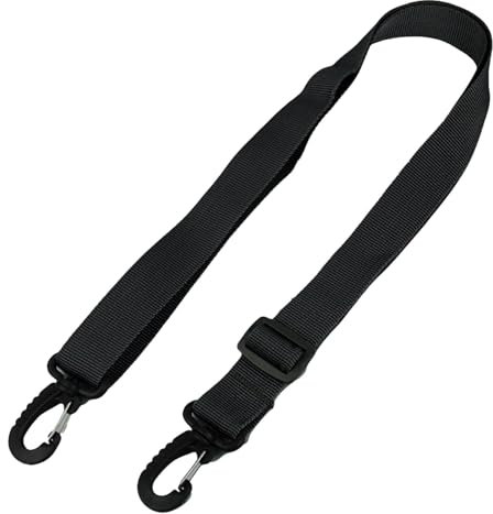 Cinghia di ricambio per borsa, cinghia da cintura per valigia, tracolla riutilizzabile per zaino, tracolla per borse per bottiglie, Nero , Refer to