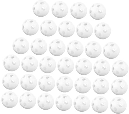 FRCOLOR 60pièces Hochets pour Garçon Fille au Crochet Inserts Ronds Plastique Hochets à Grelot Jouets Sonores pour Garçon Fille Inserts à Grelots DIY Jouets à Secouer Artisanaux Marionnett