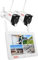 (Touchscreen & 2 Way Audio) Tonton Wireless CCTV Camera System, 4CH NVR with 7 Inch LCD Monitor and 32GB, (2) 3MP Floodlight IP Cameras with Color Night Vision, PIR Motion Detection, Work with Alexa