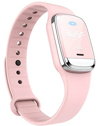 EBILUN Pulsera Repelente de Mosquitos Para Exteriores Resistente al Agua Repelente de Insectos y Plagas Antimosquitos Para Reloj de Niño Adulto (Rosado)