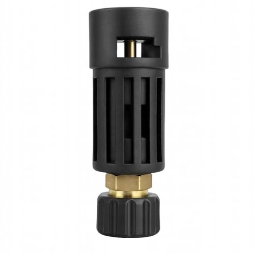 M22 x 1,5 adapter – högtrycksadapter, bajonettserie K | M22 x 1,5 ingång (14 mm), bajonettutgång, 160 bar, 60 °C | Reservdel för högtryckstvätt Kärcher HD HDS
