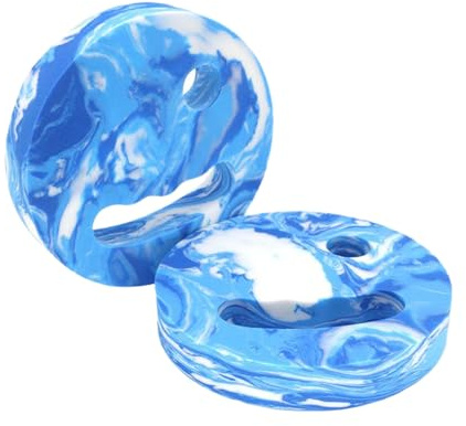 Dischi da allenamento per piscina – 18 x 3 cm disco per esercizi di nuoto, aerobici Eva, attrezzatura da nuoto con impugnatura comoda | Attrezzatura per l'allenamento 'acqua portatile con