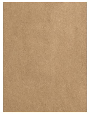 Florence Pappe zum Basteln - A4-2 mm Dicker Kraft Board- 50 Stück Bastelkarton - Kraft Braun - zum Buchbinden, Scrapbooking und Journaling, Kraftbraun