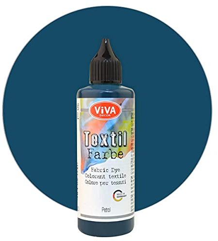 Viva Decor Textilfarbe 90 ml versch. Farbauswahl Petrol