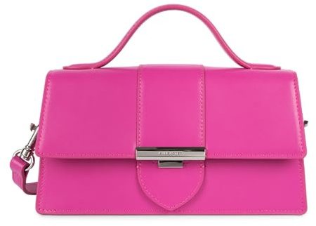 LANCASTER | Paris Ily - Sac à Main Cuir de Vachette Lisse Orchidée