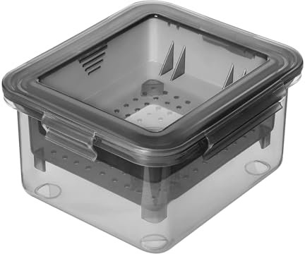 Prensa para escurridores de alimentos, herramienta de prensa Paneer | Prensa con bandeja de goteo, escurridor de alimentos, apto para lavavajillas para viajes, picnics, yogur, gelatina, 16 x 1