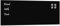 vidaXL Magnettafel Wandmontage Schwarz 80x30 cm Hartglas, Glastafel, Wand Magnettafel, magnetische Kreidetafel, magnetische Tafel, Schreibtafel
