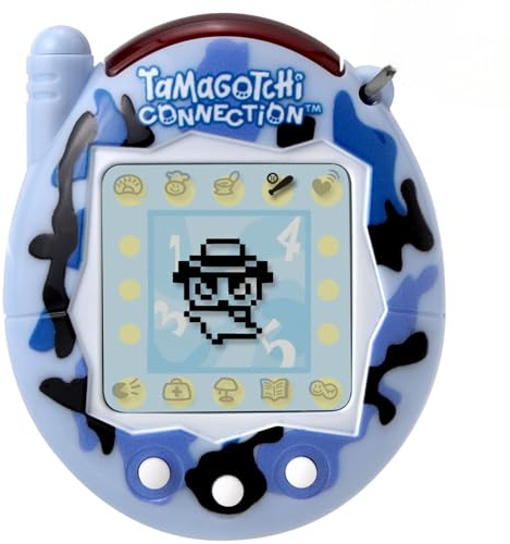 TAMAGOTCHI Bandai Connection Digital Wild Blue Shell Virtual Pet Electronic Toy With Infra-Red Connection For Shared Fun | Kids Toys For Girls And Boys Are Great Japanese Gifts