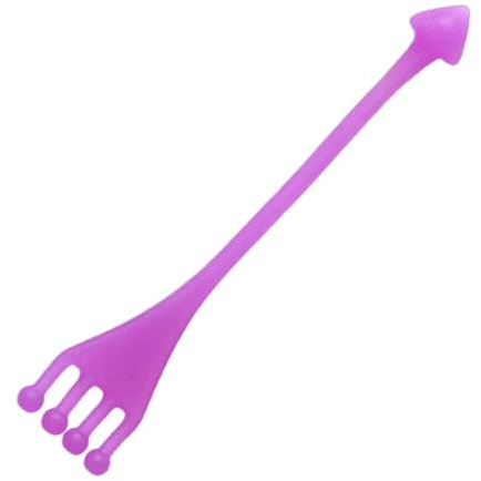 Dickly Banda de Entrenamiento para Dedos del pie, fortalecedor, Fuerza, flexibilidad, ejercitador portátil, Correa de Estiramiento para Gimnasio, PÚrpura