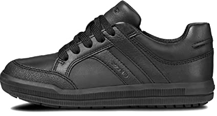 Geox Boy J Arzach Boy D Sneakers, Black, 5 UK