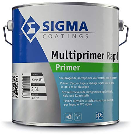 PRIMER CEMENTITE MULTIPRIMER RAPID 1 LITRO BIANCO - PRIMER ALCHIDICO A RAPIDA ESSICAZIONE SPECIFICO PER LEGNO E PVC RIGIDO