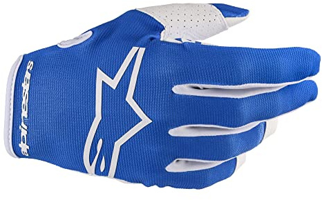 Alpinestars 3541823-7262-M: Youth & Kids Radar Gloves Ucla Blue/White Md