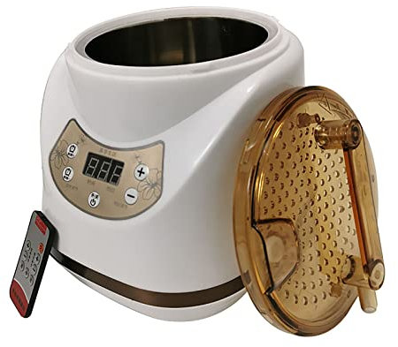 Olla generadora de sauna de vapor portátil, generador de vapor de 2L para sauna, con pantalla de temporizador y control remoto, para tienda de sauna, caja de baño de vapor, barril de madera, bañera
