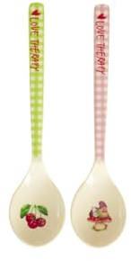 Rice Kaffeelöffel Melaminlöffel Löffel Love Therapy Print 2er Set
