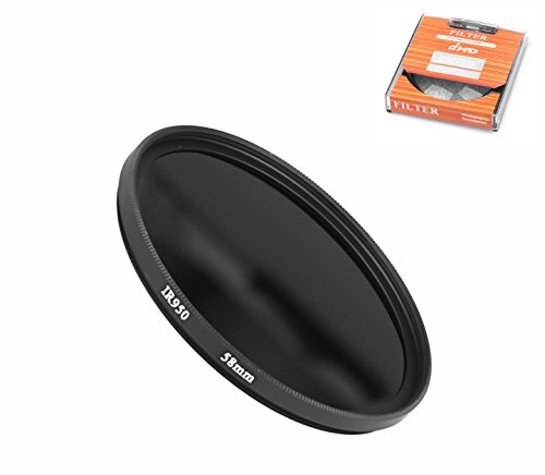 58 mm IR950 infrarött filter IR filter 58 mm IR 950 dHD digitalt passfilter