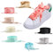 8 paires de lacets en satin plats larges de 2cm pour femmes filles, 8 couleurs 120cm lacets longs de ruban de satin lacets plats pour chaussures de sport course de montagne chaussures d'extérieur