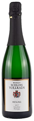 SCHLOSS VOLLRADS - Weingut Schloss Vollrads Riesling Sekt b.A. extra brut, 2017, 0.75l
