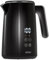 MCZ-120/C Wasserkocher 1,5L mit Doppelwand-Design, Temperaturregelung 40-100°C, Edelstahl-Innenbehälter, 2200W, Geräuscharm, Schnell aufheizend, Smart-Touch-Tasten, Leicht & Elegant, Schwarz