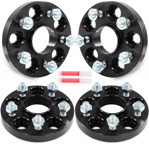 SCITOO 4Pcs Wheel Spacers 20mm 5x100 Bore 56.1mm Studs 12x1.25 5Lug Wheel Spacers Adapters Fit for for Toyota 86 GR86 for Subaru Outback for Subaru Forester for Subaru Crosstrek for Subaru Legacy