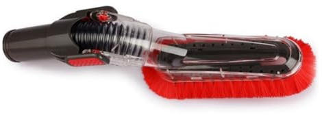 Besttoolifes Spazzola per aspirapolvere con setole morbide da 32 mm, per mobili, tappezzeria, tende, soffitti e pulizia di spazi elevati, strumento flessibile per aspirapolvere e tappezzeria