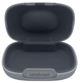 Unitron Hörgeräte Etui - Aufbewahrungsbox für Hörgeräte - Hardcase (Groß/Large)