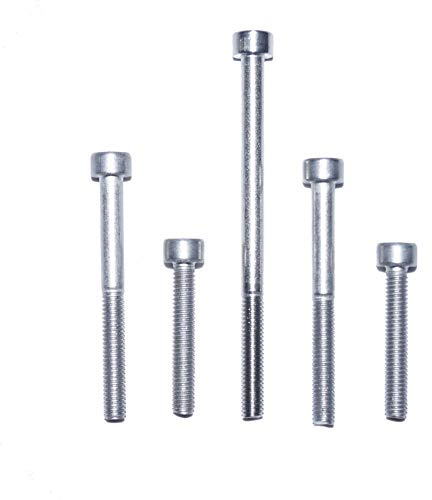Tornillos cilíndricos con hexágono interior, M6 x 150, 4 unidades, DIN 912 A2, acero inoxidable