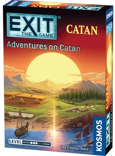EXIT The Game - Abenteuer auf Catan | Interaktives Escape Room Experience | Kooperativ | 1-4 Spieler | 10+ | Kosmos | Spiel für Kinder und Erwachsene