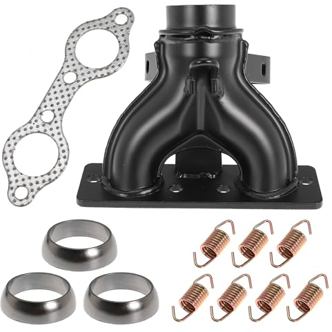 Kit di ricambio per collettore di scarico con guarnizione, 1262138-489 5250091 per Polaris Ranger Crew 800 HD 800 XP 800 Ranger 800 Ranger 800