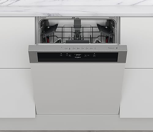 Whirlpool Lavastoviglie semi incasso : colore inox, grande capienza - WB 6020 P X