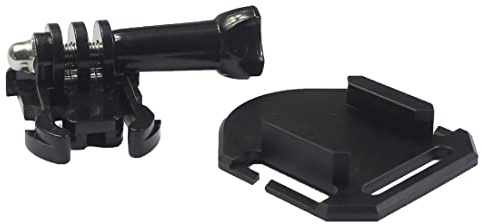 FEICHAO Väst bas platt yta spänne montering hängande krok adapter kompatibel med Go·Pro Hero 9/8/7/6/4 actionkamera tillbehör (1 st) (väst bas + rörlig bas)