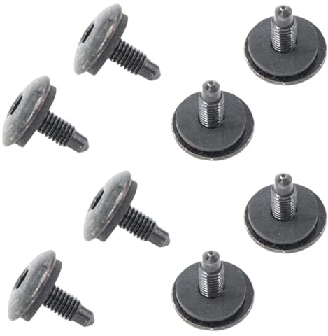 CANJPTON 8 Tornillos de Tapa con junta Compatible con VOLKSWAGEN TRANSPORTER T5 Tornillos de cubierta de techo con junta WHT006148