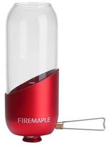 Fire-Maple Orange Camping Lantern Adjustable Lighting and Camping Lantern Camping Gear (Red)