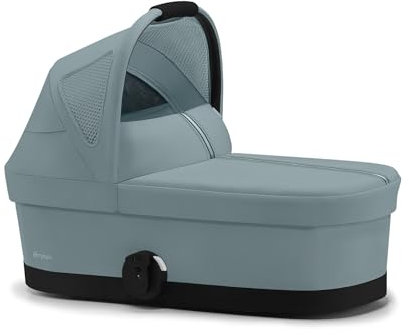CYBEX Gold COT S Kinderwagenaufsatz, Ab Geburt bis ca. 6 Monate (max. 9 kg), Für CYBEX AVI Spin und Eezy S Twist +2, Stormy Blue